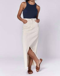 DEAR JOHN DENIM Vianna Skirt in beige - women's skirt - view 4