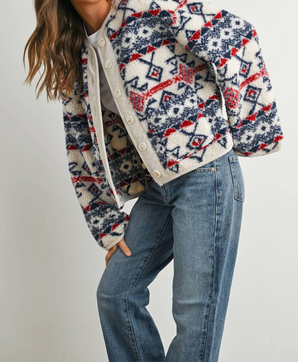 Buttermelon - Cora Fleece Long Sleeve Jacket