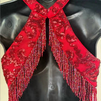 Ava Presley - Halter Sequin Homecoming Dress