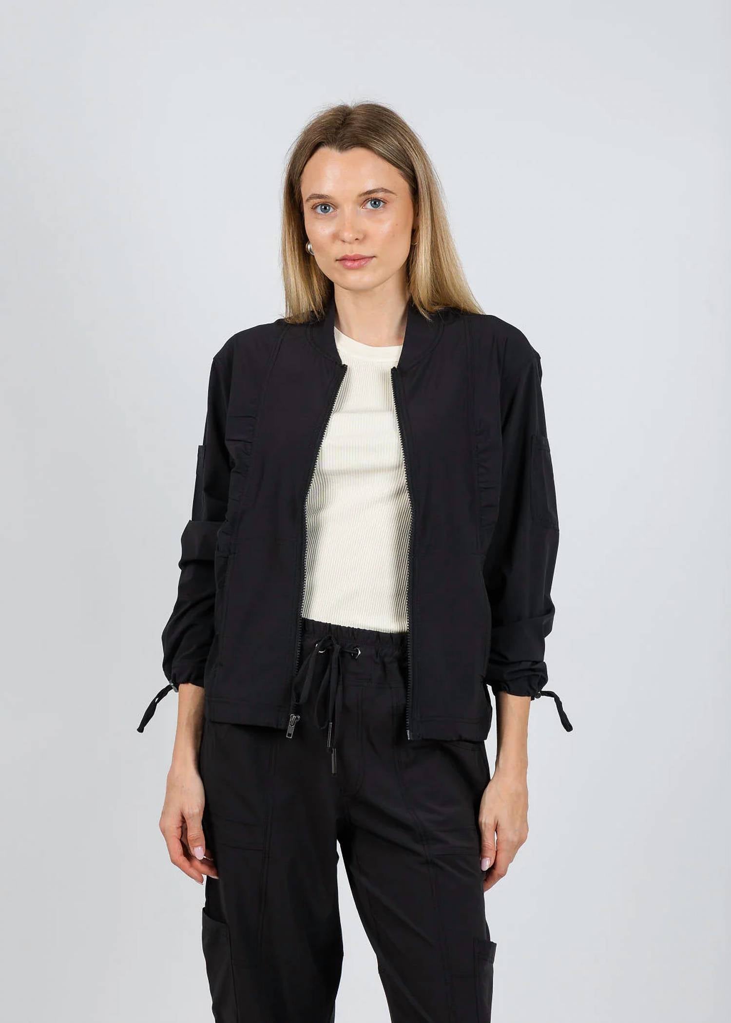 Wearables - Bach Zip Up Bomber Jacket