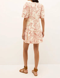 Marie Oliver Temma Dress in tigerlily - women's dress - view 4
