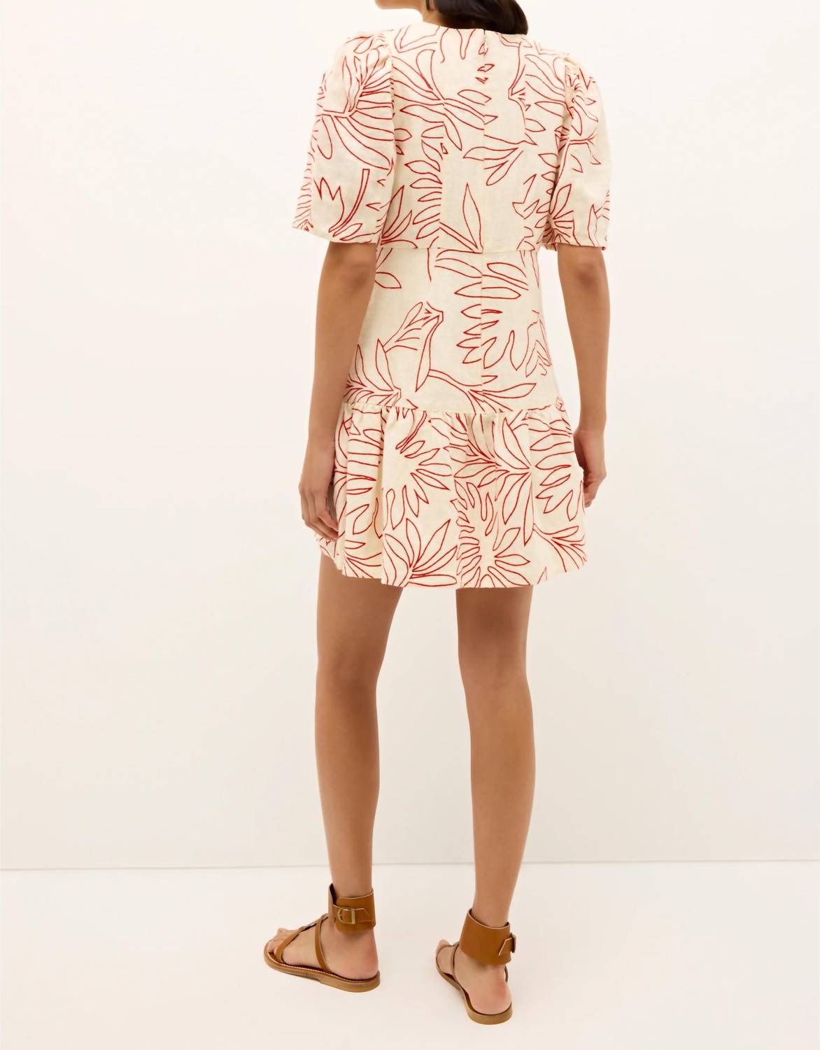 Marie Oliver Temma Dress in tigerlily - women's dress - view 4