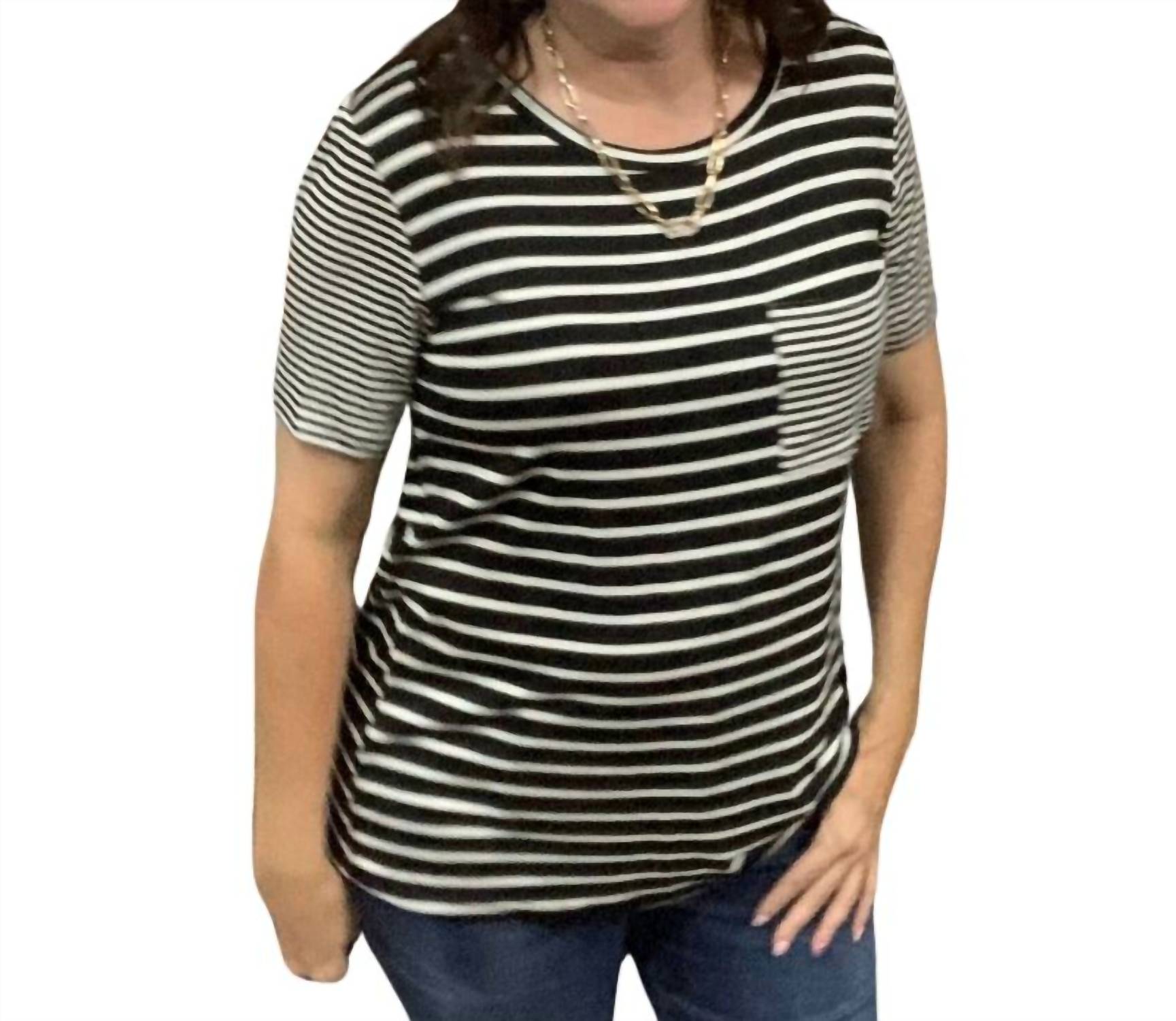 Fantastic Fawn - Pocket Tee Top