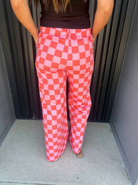 Jade By Jane - High Waist Wide Leg Knit Pant