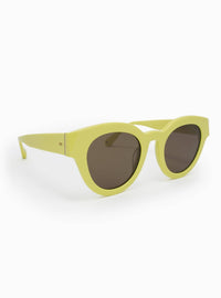 Aperçu Eyewear Women's Le Rond Sunglasses in citron - women's accessory