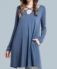Mittoshop - Criss Cross Swing Dress