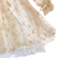 Doe A Dear - Kids Glitter Star Mesh Dress