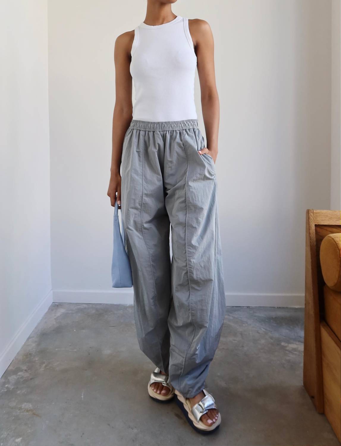 Collective - Wide Leg Track Pants