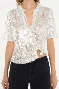 Christopher Esber - Opaline Sequin Polo