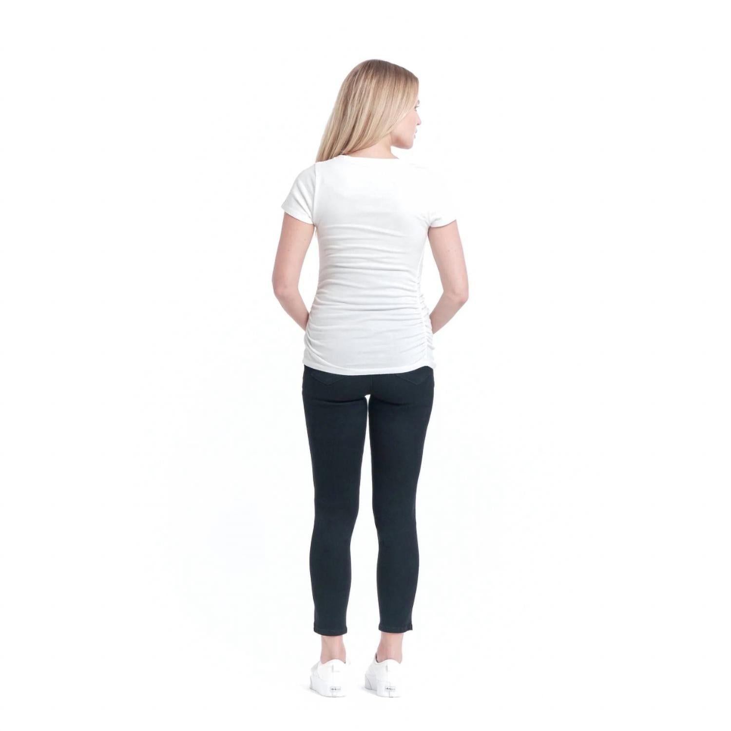 1822 Denim - Maternity 32" Butter Skinny Jeans with Belly Band