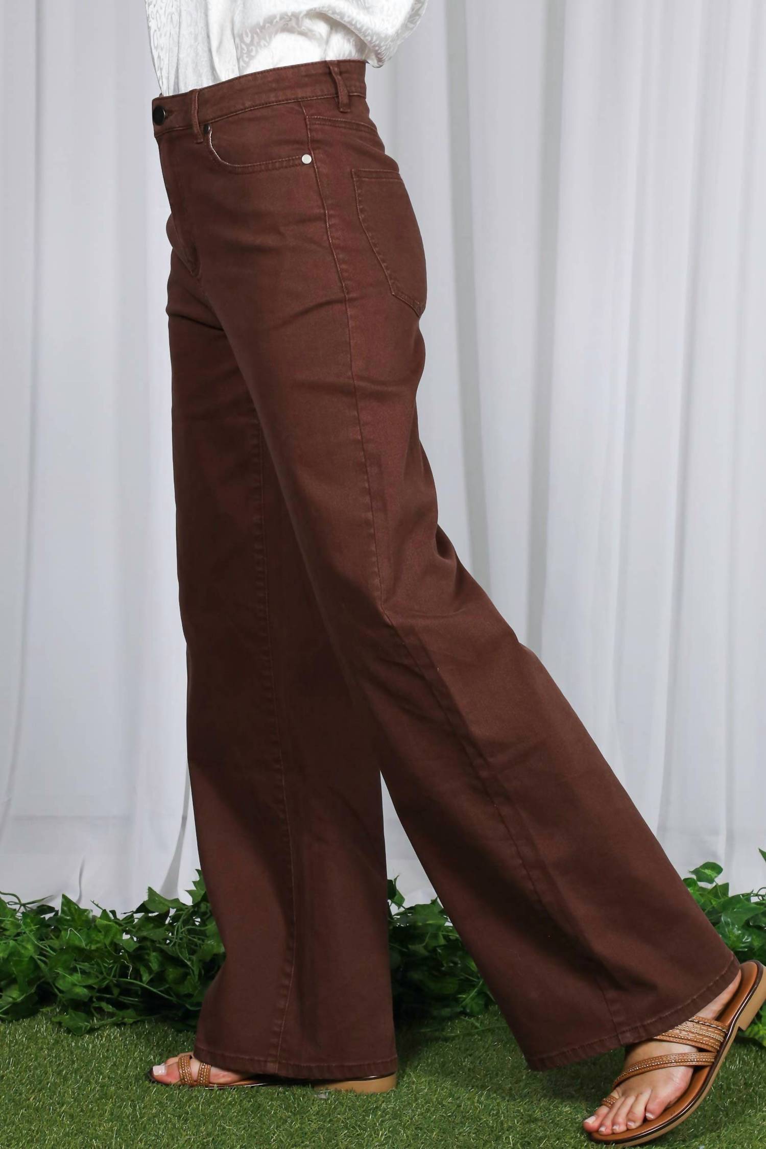 Vine & Love - Wide & Loose Straight Pants
