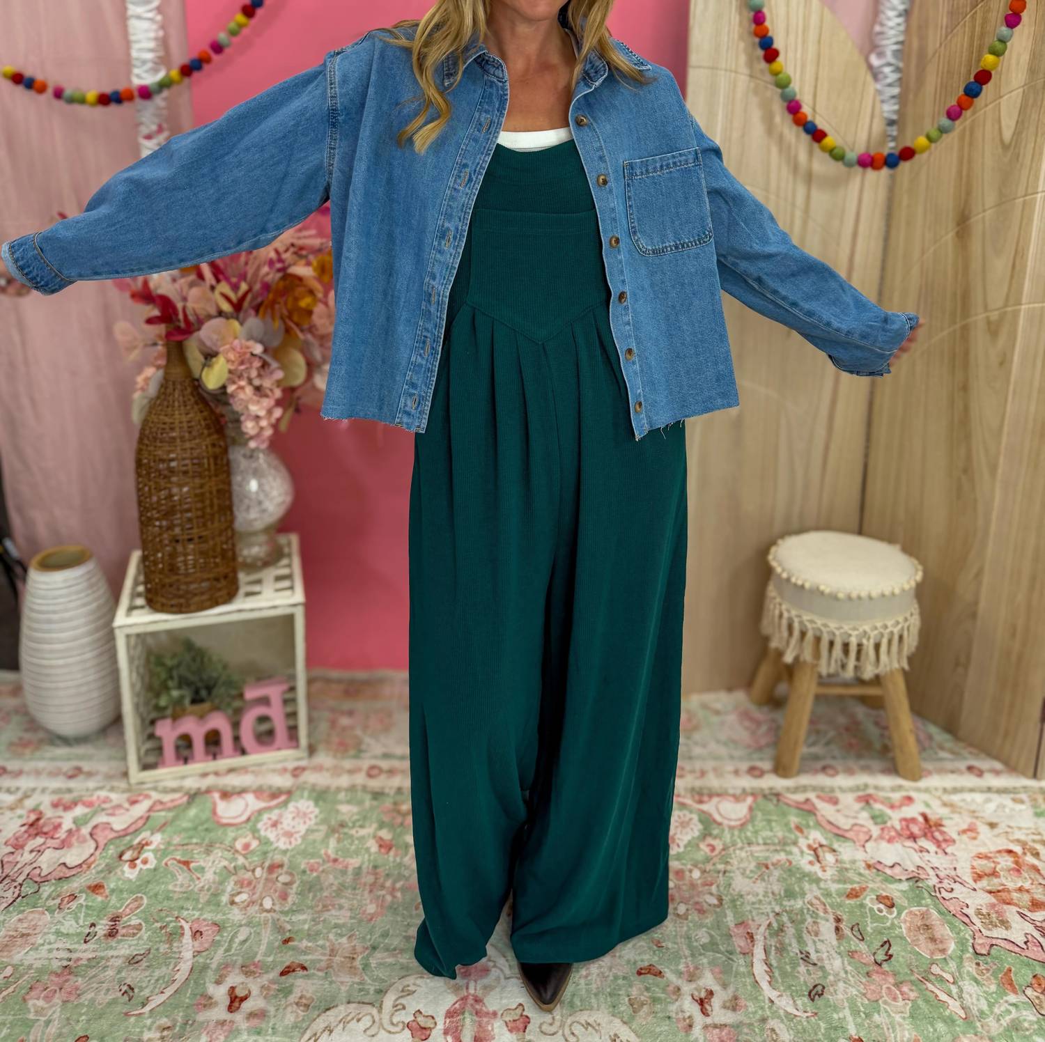 Wishlist - Free Spirit Denim Shacket