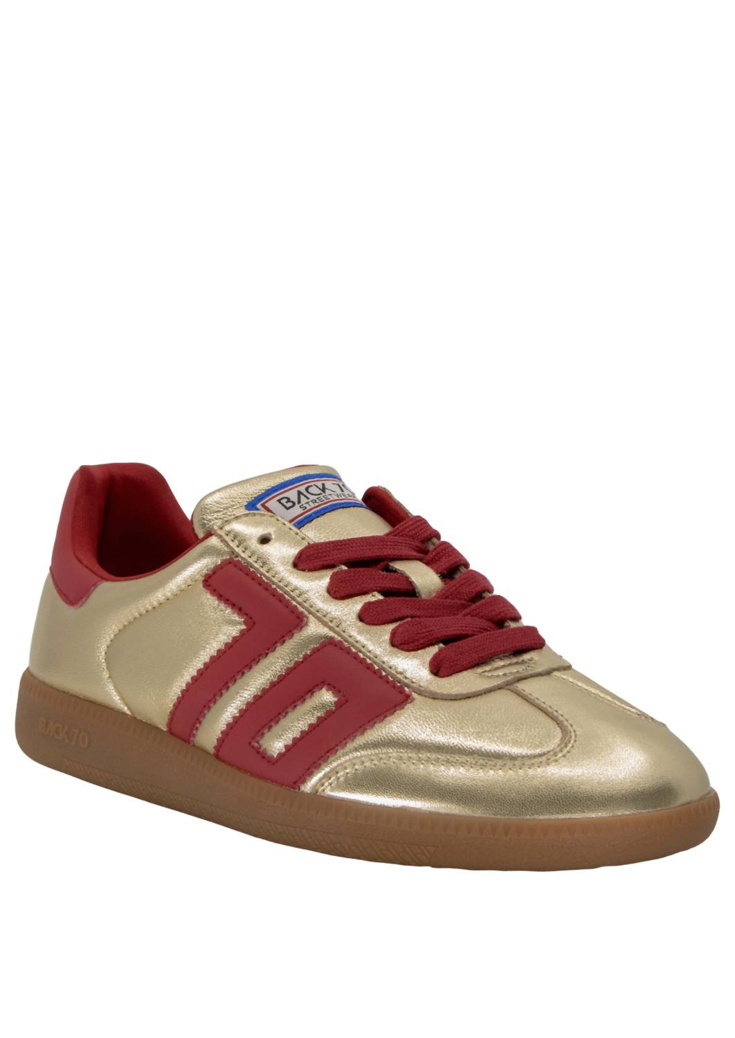 Back 70 Women's Cloud Nm Sneakers in gold red - women's sneaker - detail view