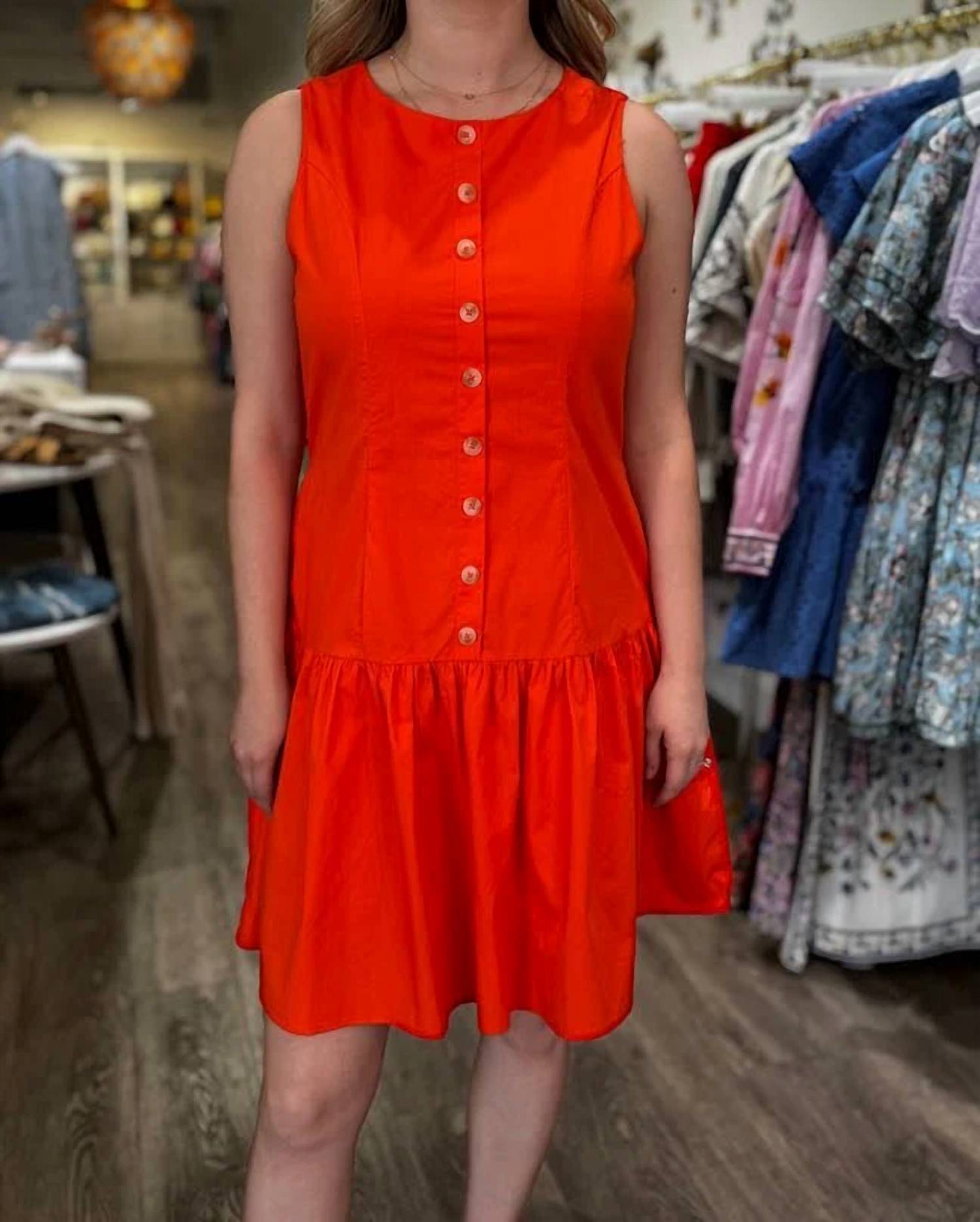 Thml - Sleeveless Button Down Dress