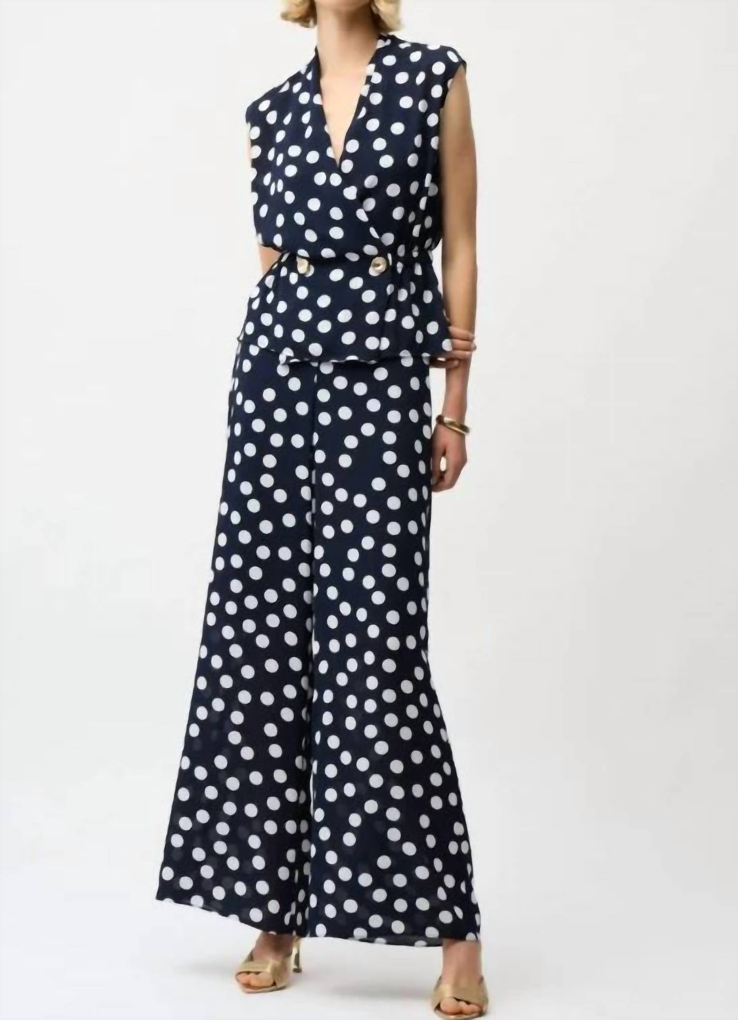 Joseph Ribkoff - Polka Dot Blouse