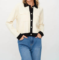 Six/Fifty - Fallon Layered Cardigan