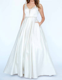 Jolene - Glitter Taffeta Dress