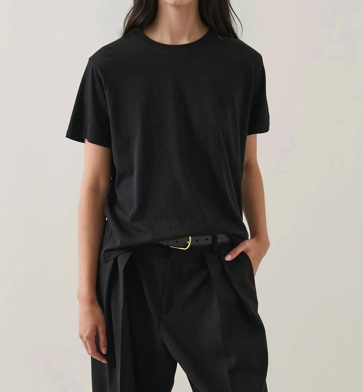 Patrick Assaraf - Lightweight Pima Cotton Boyfriend T-shirt