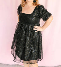 In-Loom - Sequined Mini Dress