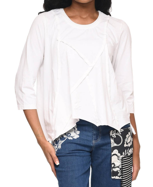 Tulip Clothing - Lindsay Three-quarter Sleeve Top