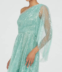 Theia - Carol One Shoulder Dress