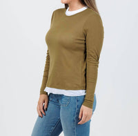 Elliott Lauren - Double Talk Layered Tee