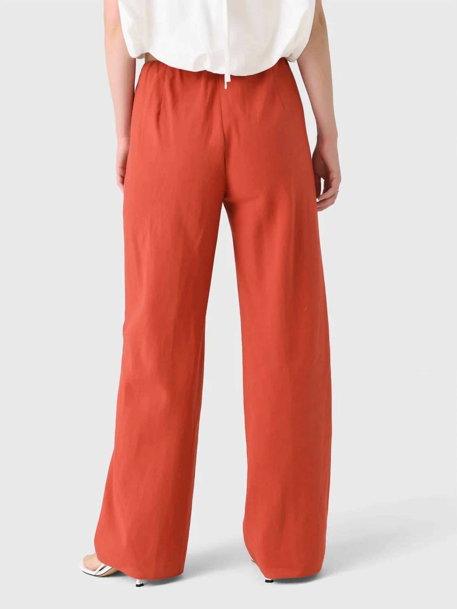 Vince - High Waist Cotton Bias Pant