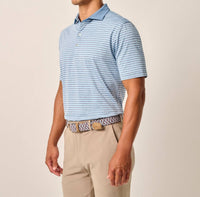 Johnnie-O - Performance Jersey Polo - Gibbons Stripe