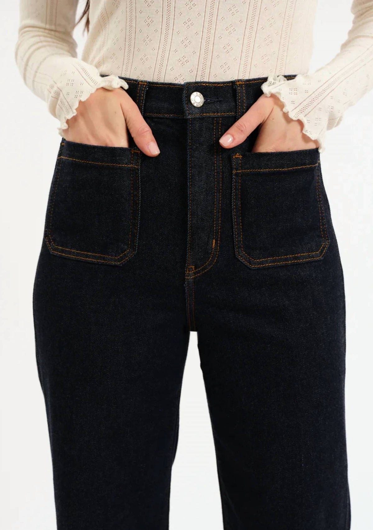 Daze - Far Out High Rise With Fashion Pocket Jeans