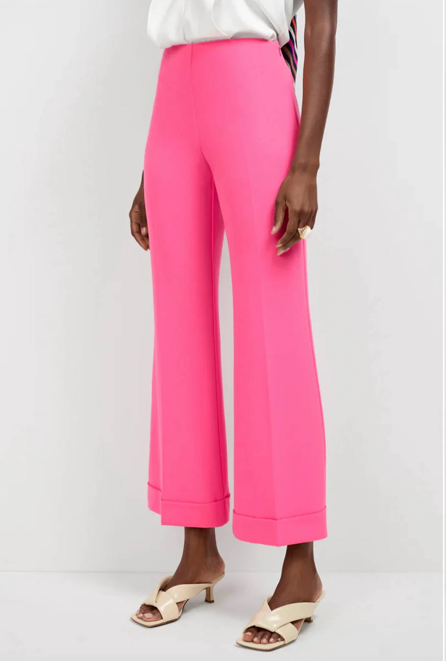Trina Turk - Loren Cropped Kick Flare Pant