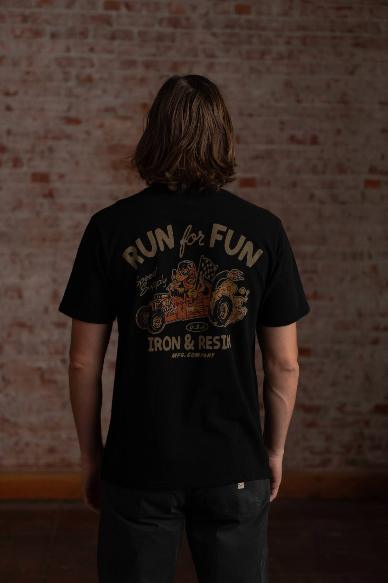 Iron & Resin - Run for Fun Pocket Tee