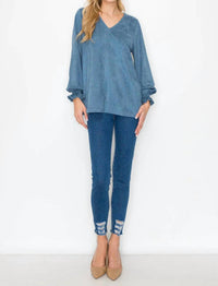 Joh - Abigail Suede Top