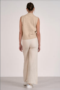 Elan - Sleeveless Zip Up Sweater Vest