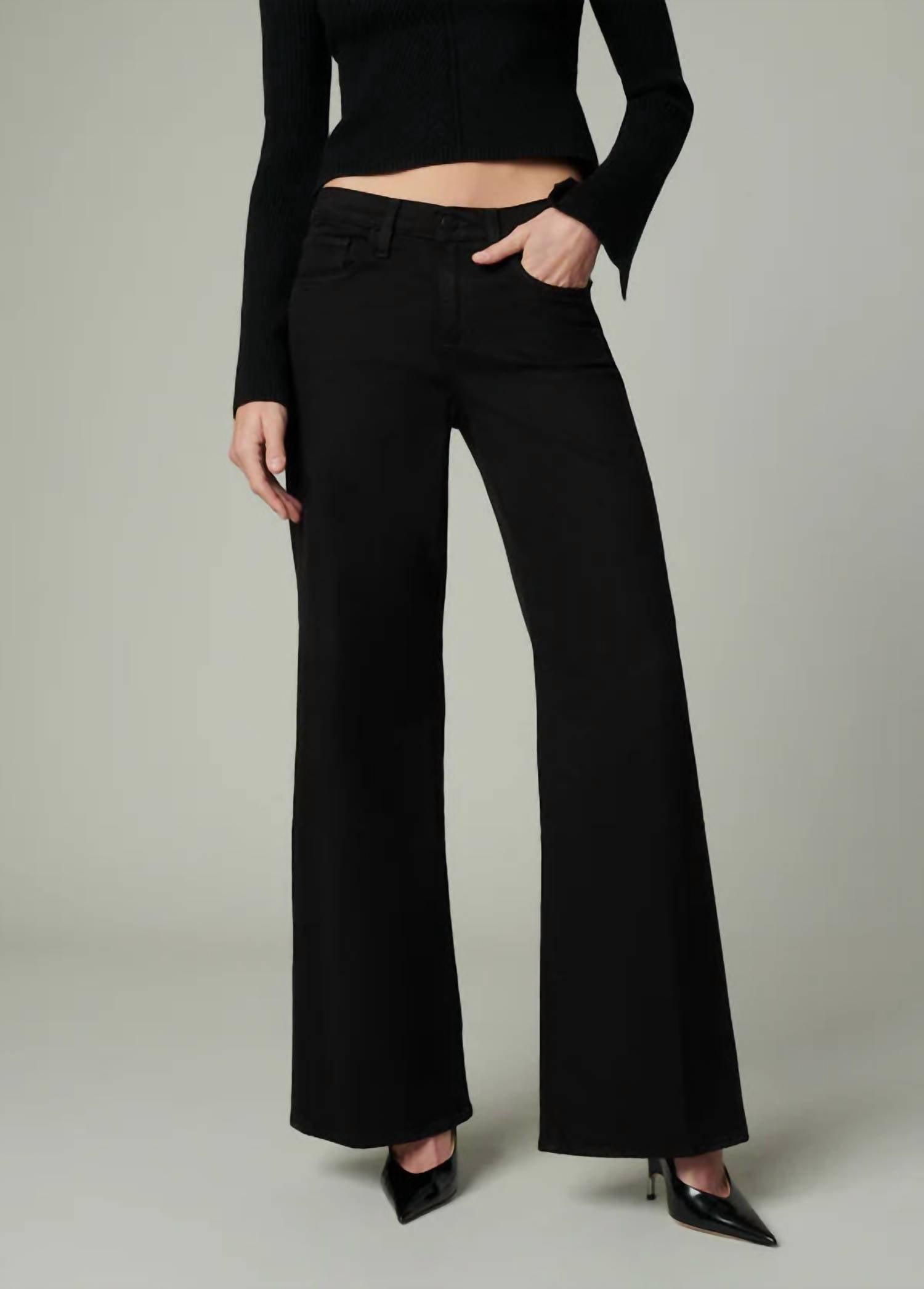 Joe'S Jeans - Lou Low Rise Wide Leg Jean