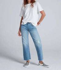 Askk Ny - The Low Rise Straight Jeans