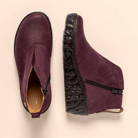 El Naturalista Women's Myth Yggdrasil Ankle Boots in pleasant mora - women's shoe - alternate view