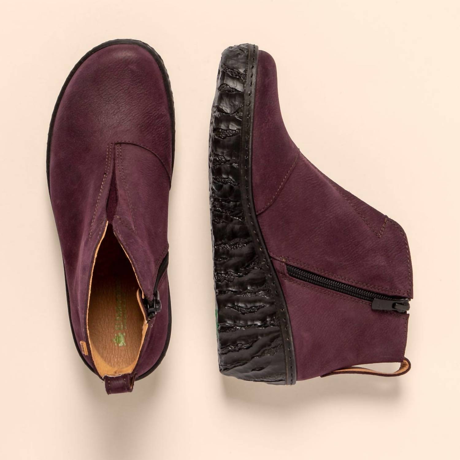 El Naturalista Women's Myth Yggdrasil Ankle Boots in pleasant mora - women's shoe - alternate view
