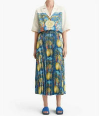 Scotch & Soda - Pleated Print Skirt