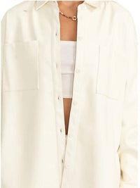Hyfve - Leather Oversize Shacket