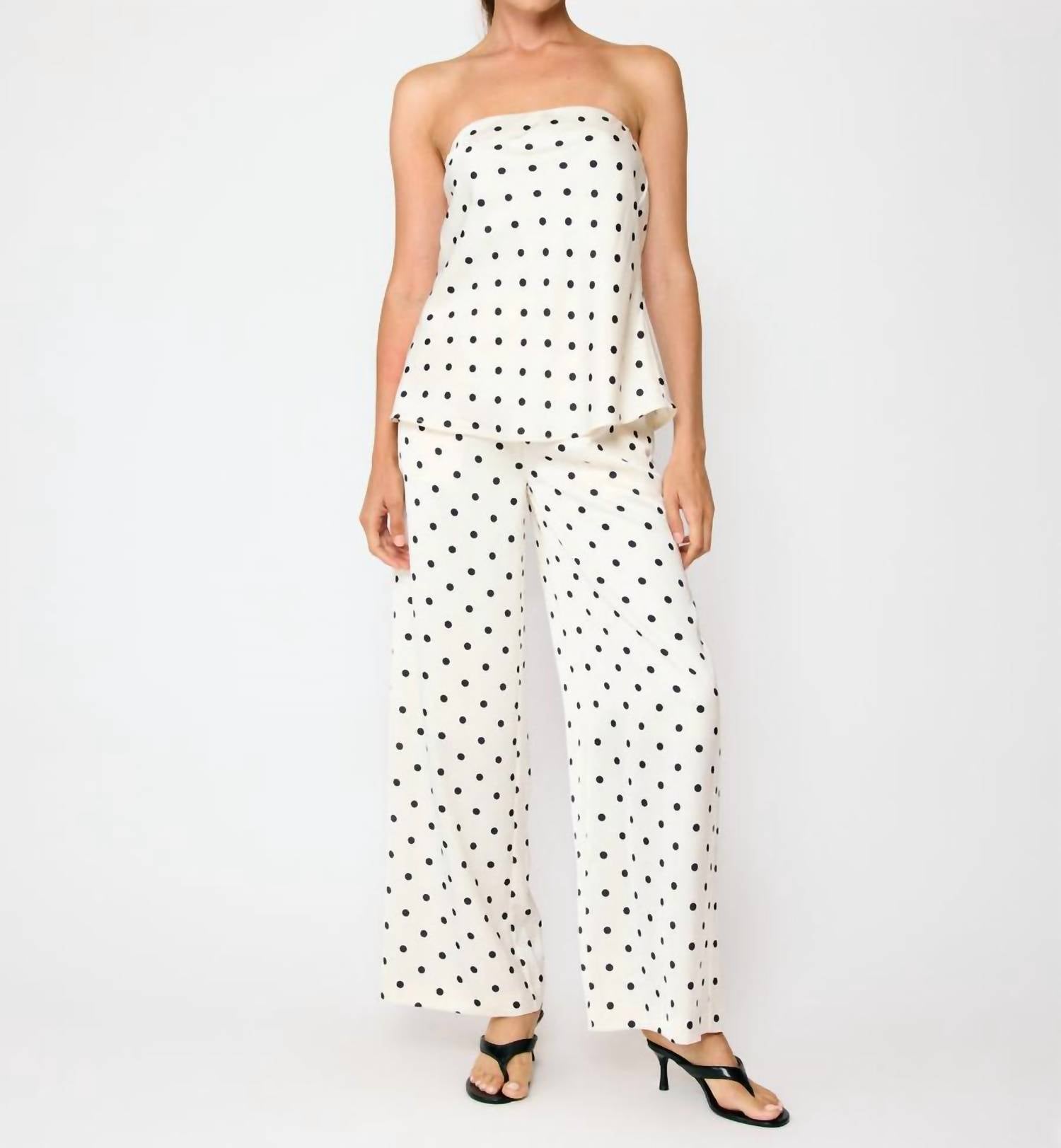 Line And Dot - Ravyn Tube Top