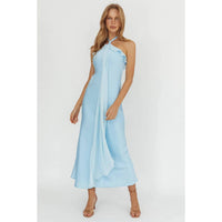 One And Only Collective - Halter Drape Dress