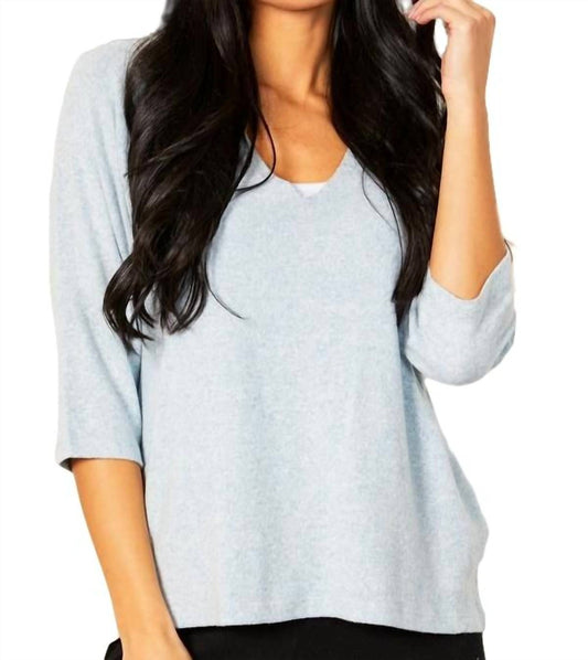 Allie Kashmira V-Neck Hoodie