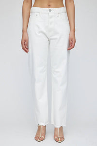 Moussy - Aurora Wide Straight Crop Jean
