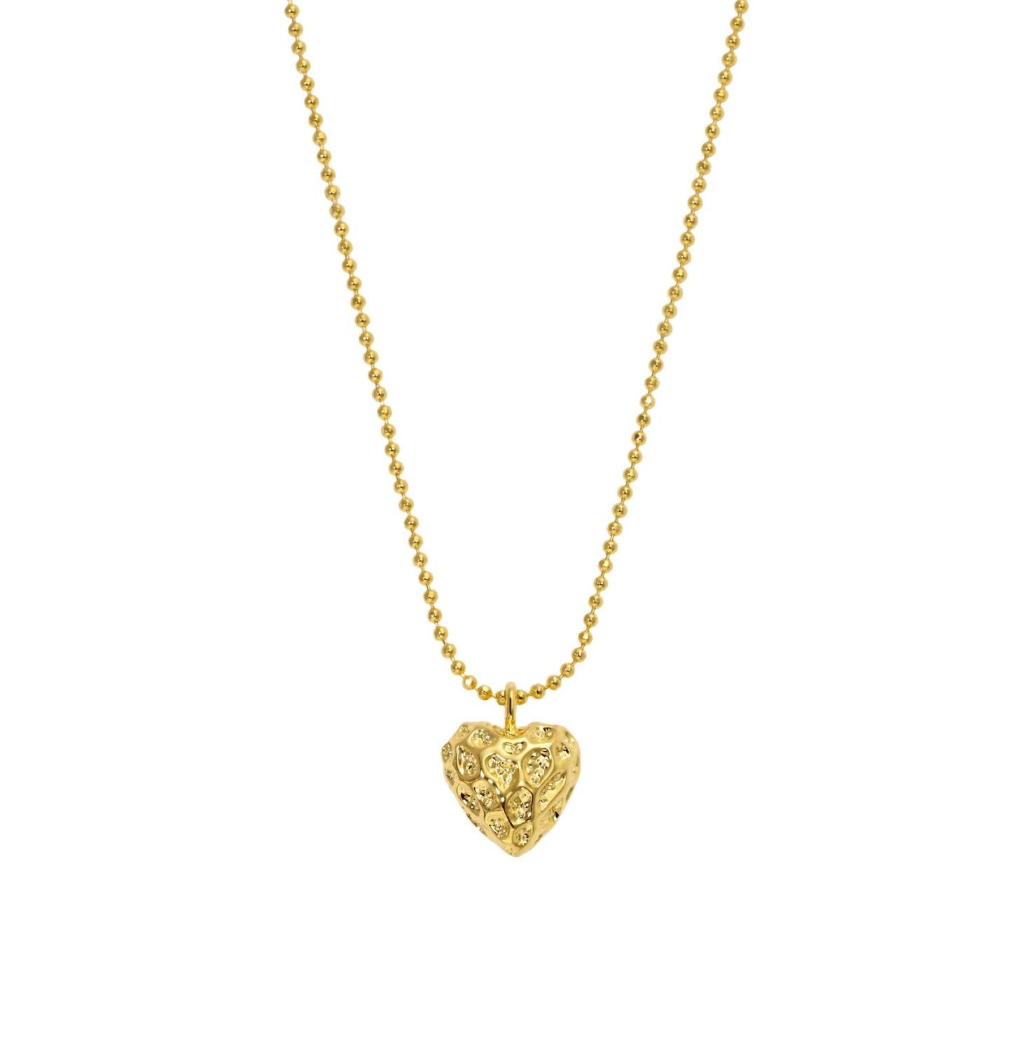 Sahira Jewelry Design - Women's Corinne Heart Necklace