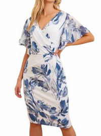 Flutter Sleeve Dress