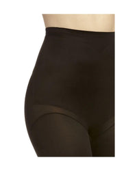 TC Fine Intimates Adjust Perfect Hi Waist Thigh Slimmer Shapewear in black - women's intimate - detail view