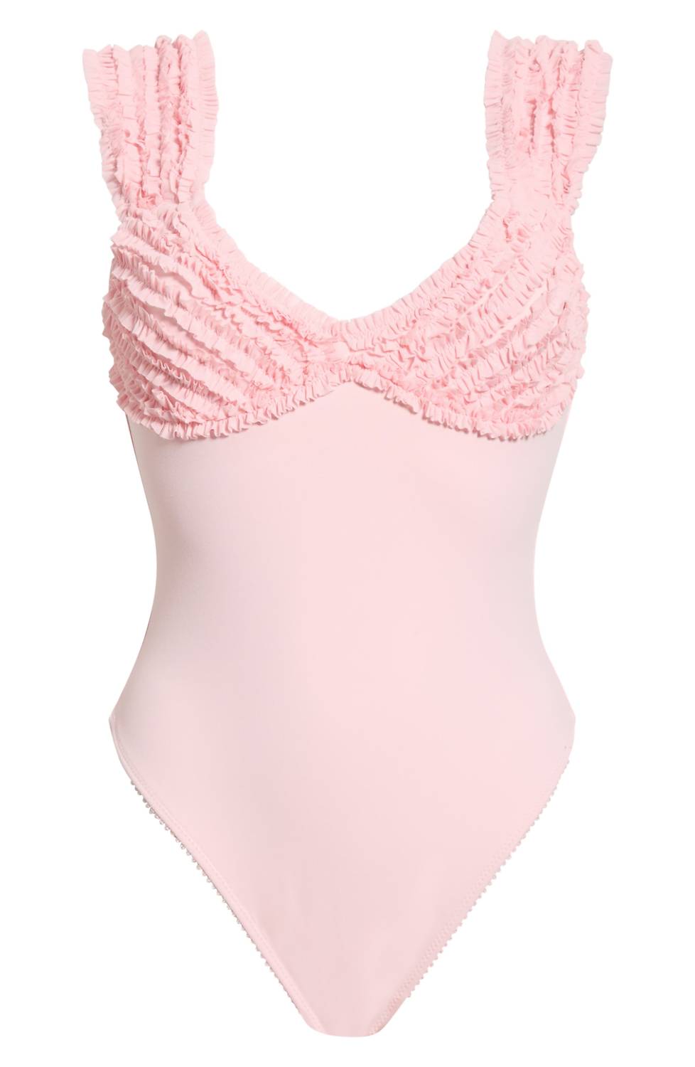 Free People Party Favor Bodysuit in pink ribbons - women's shirt - view 4