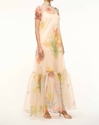 Beulahstyle - Sheer Floral Maxi Dress
