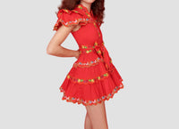 Celia B - Haze Puff Sleeve Mini Dress