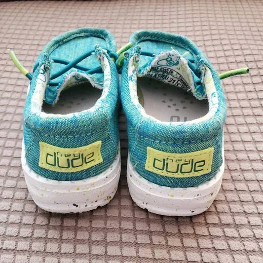 Hey Dude - Boys' Wally Chambray Gamer Shoes